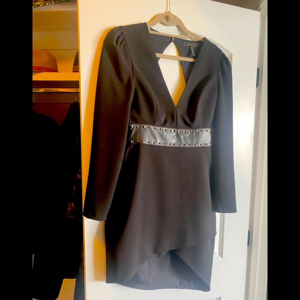 BCBGMAXAZRIA COCKTAIL BLACK DRESS